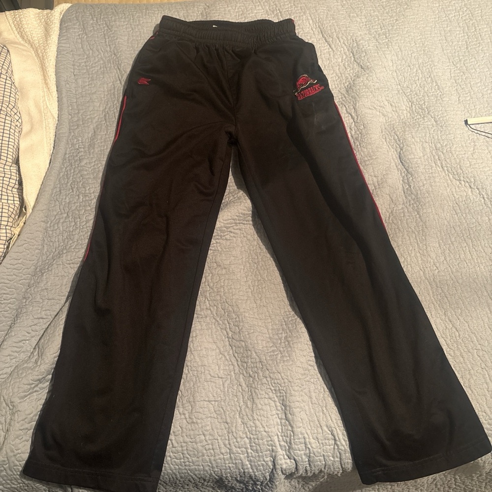 Kids Black Athletic Pants